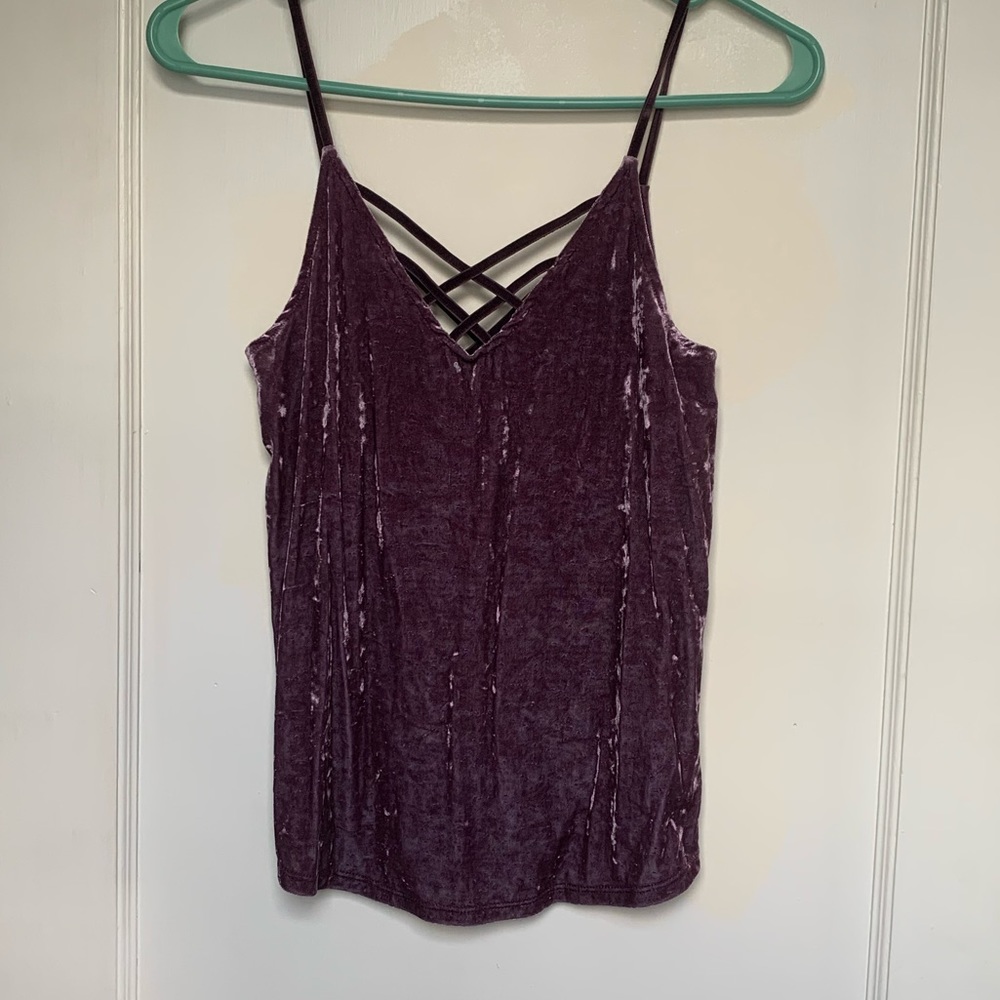 American Eagle Velvet Tank
